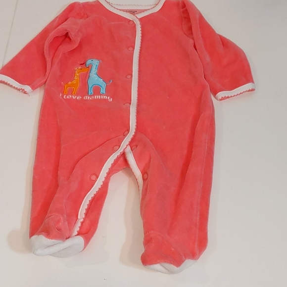 Bundle of footed onesies 0-3 months - Picture 3 of 8